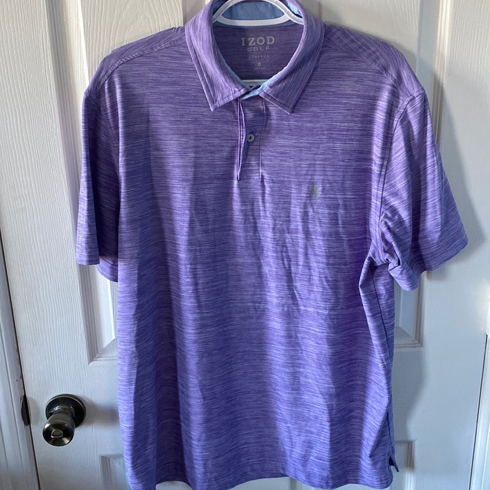 I Zod gold polo with stretch.